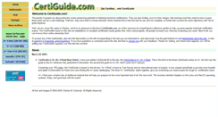 Desktop Screenshot of certiguide.com